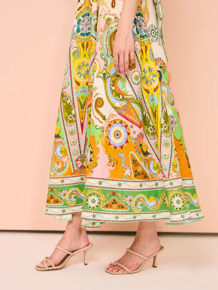 Alemais Pinball Sundress Size AU 10 - Image 9