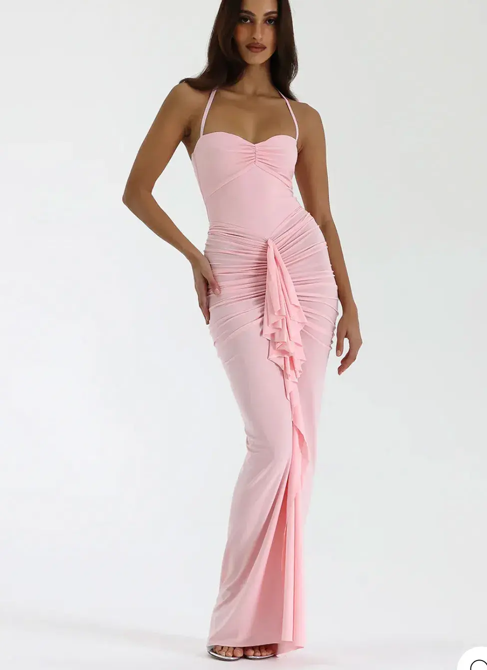 Natalie Rolt Shontae Gown In Blossom Pink Size 3 / AU 12 - Image 1