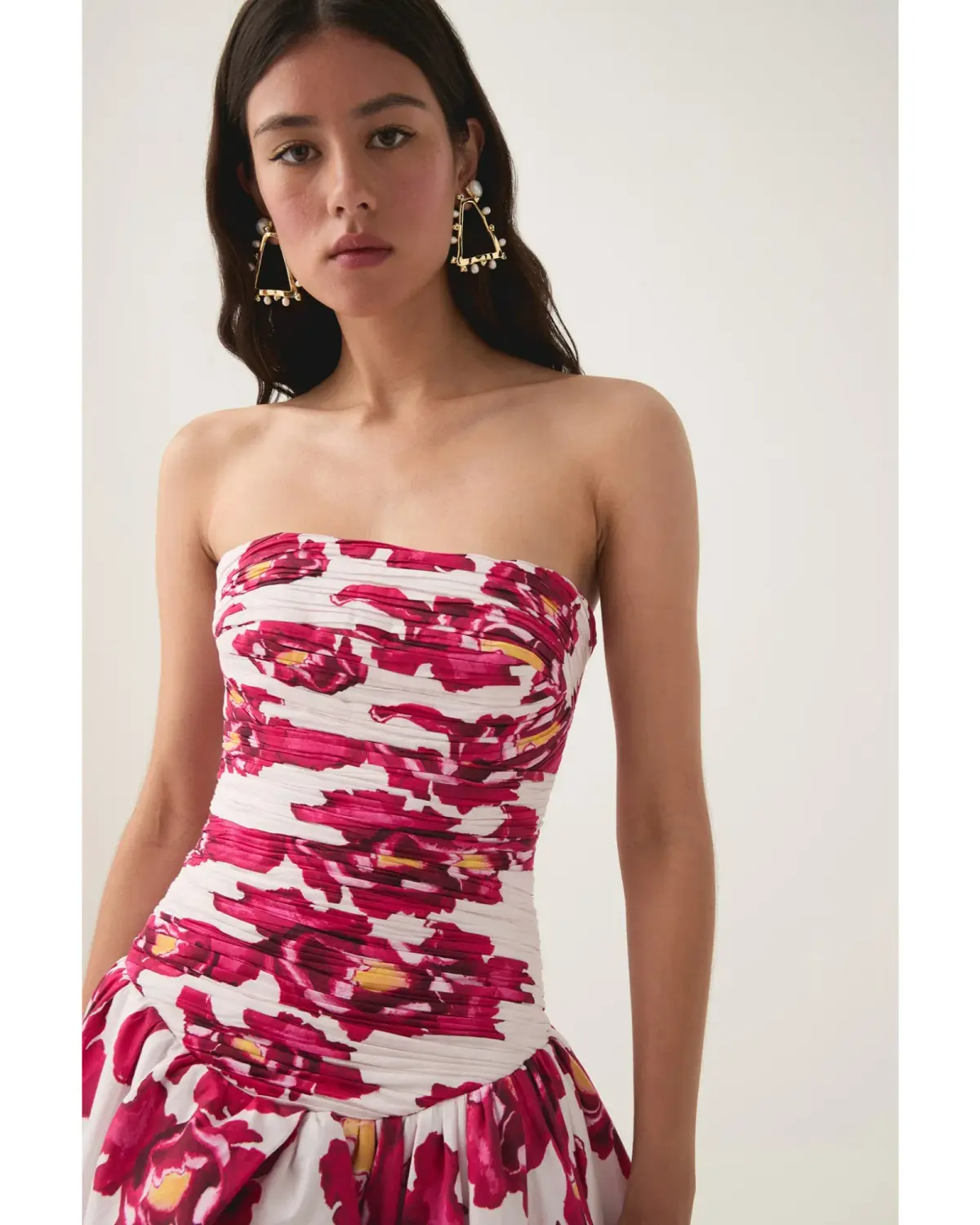 Aje Behold Maxi Dress in Boldly Blooming Size AU 6 - Image 3