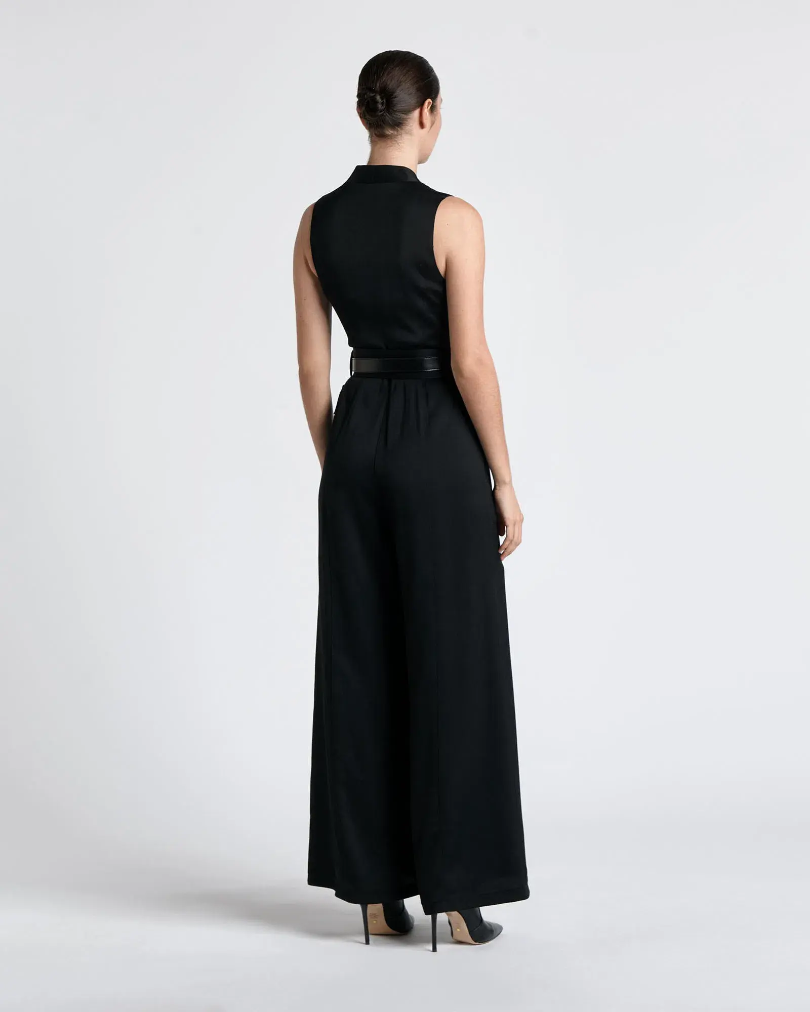Cue Twill Utility Jumpsuit Black Size 14 - Image 3