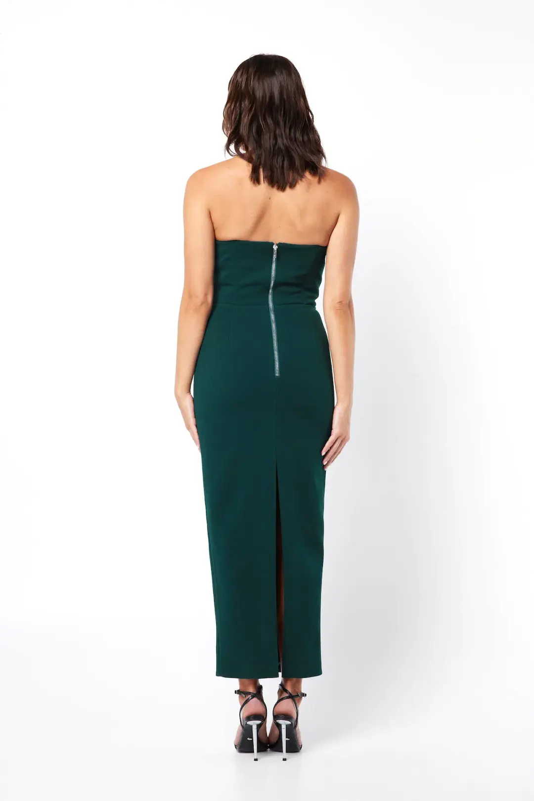 Mossman Vice Versa Midi Dress in Teal Size 6 for rent on The Volte - main image