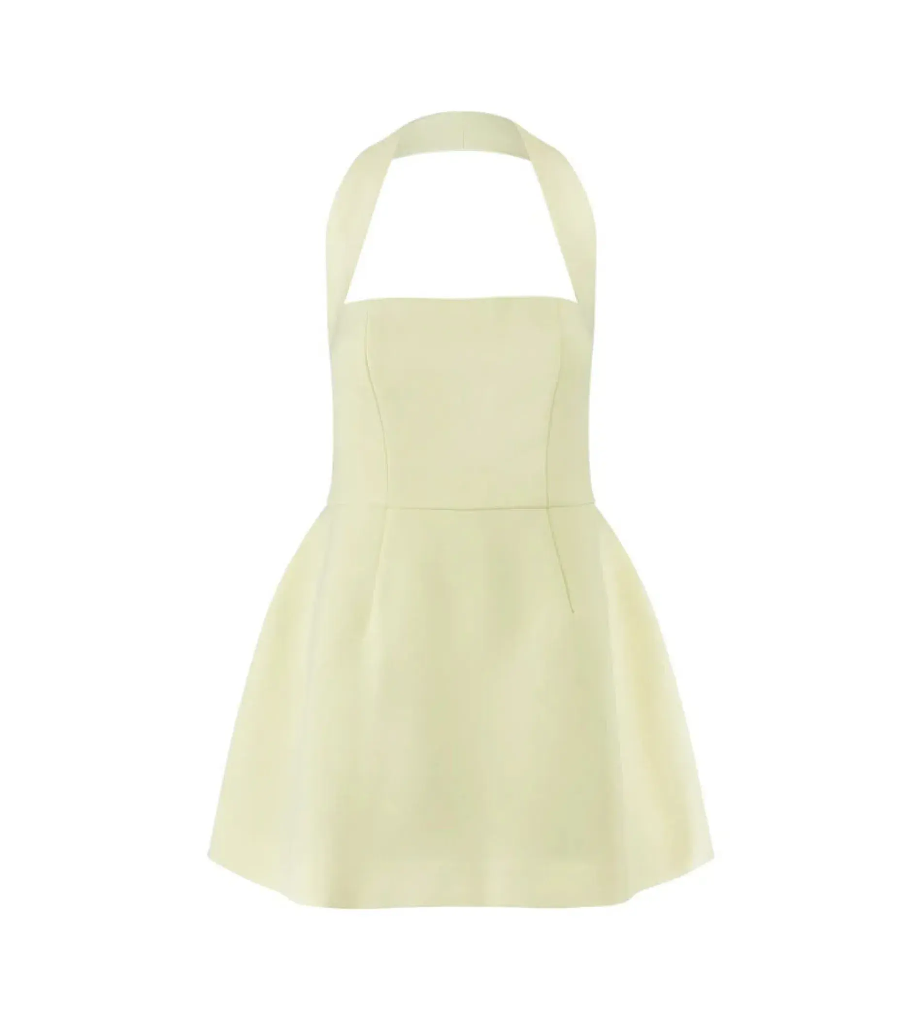 Odd Muse The Ultimate Muse Structured Mini Dress in Lime Cream Size XXS / AU 4 - Image 5