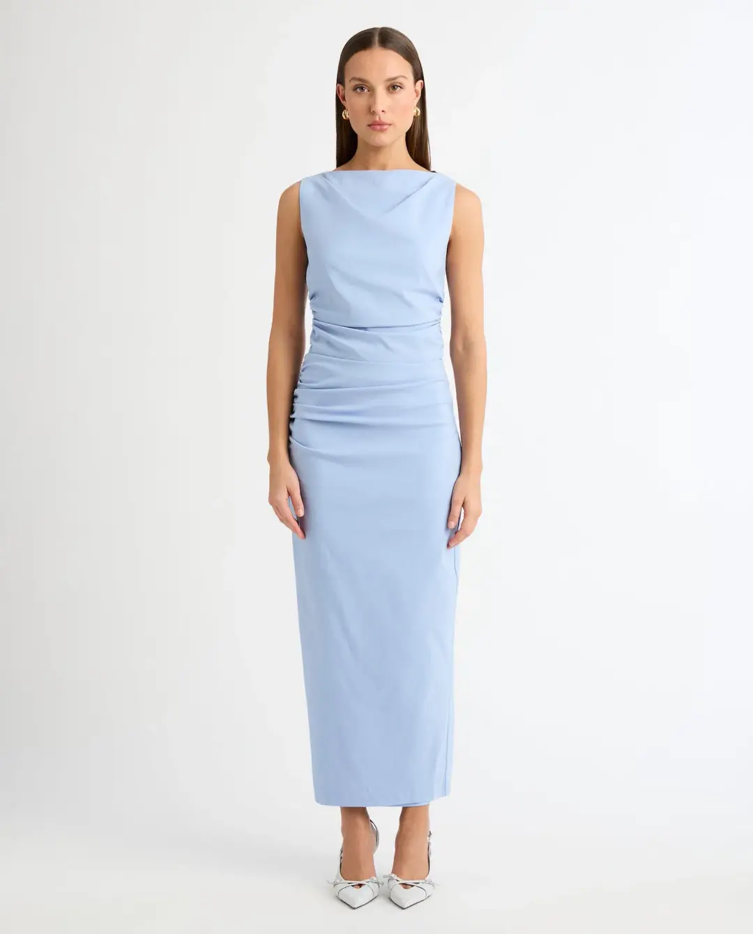 Sheike Lake Serenity Top Size AU 8 and Skirt Size AU 10 Set in Periwinkle for rent on The Volte - main image