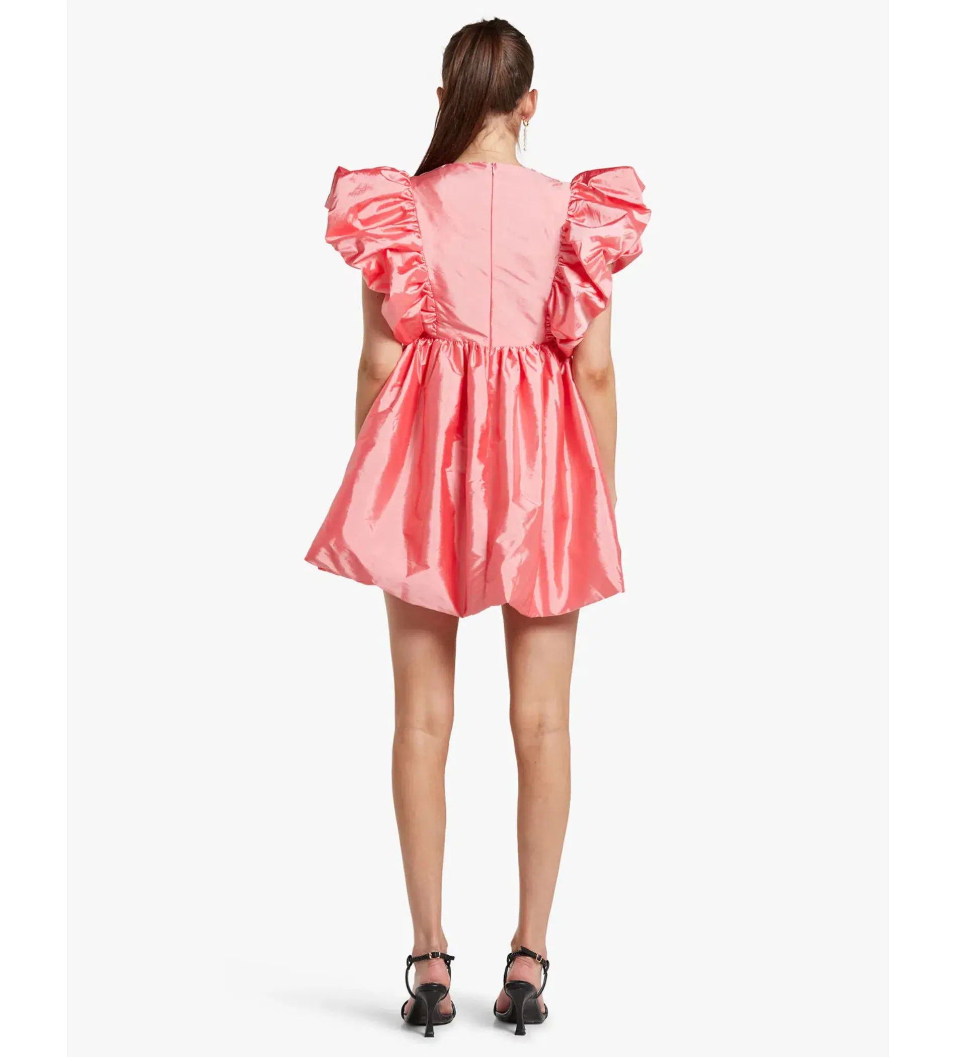 Hansen & Gretel Cosmo Mini Dress in Watermelon Size 12 - Image 5