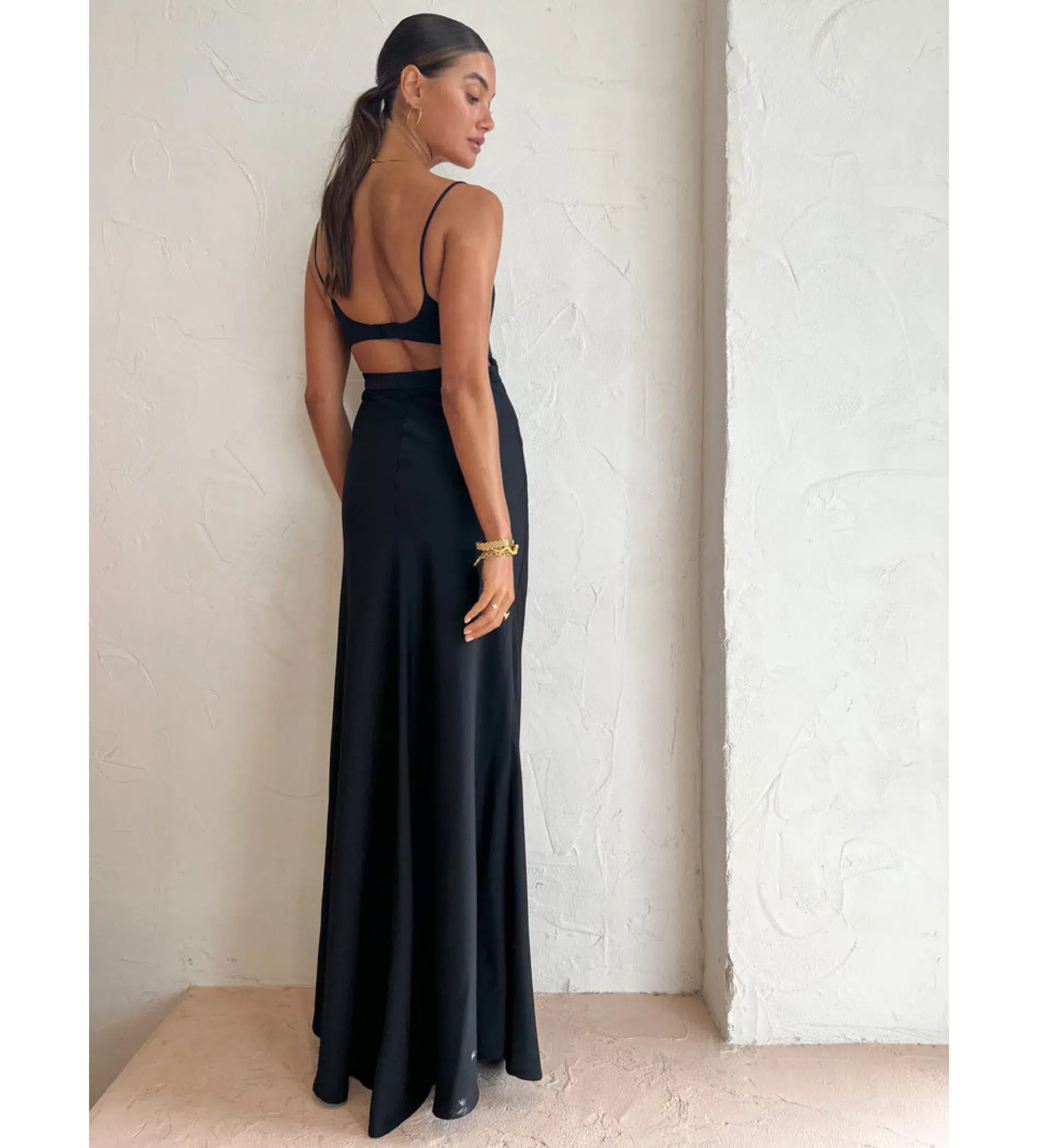 By Johnny Diandra Dress Black Size 10  - Image 2
