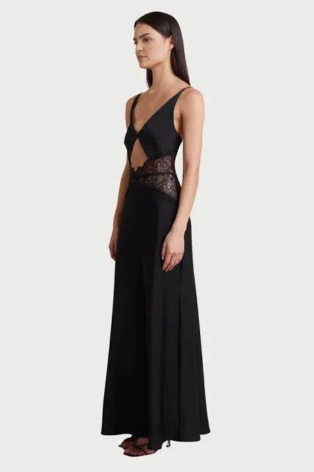 Bec & Bridge Camille Maxi Dress Black Size 8 - Image 2