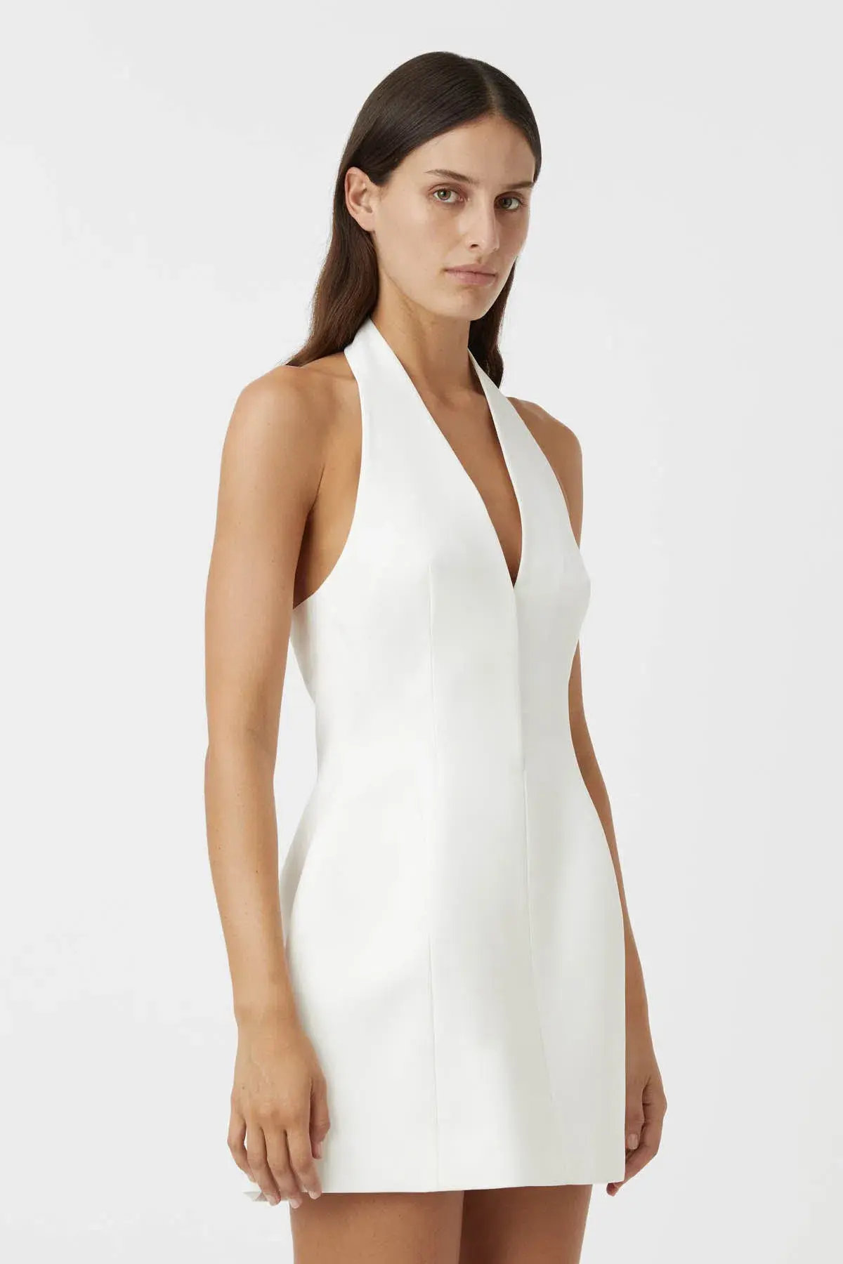 Camilla and Marc Petra Mini Dress in White Size 8 - Image 3
