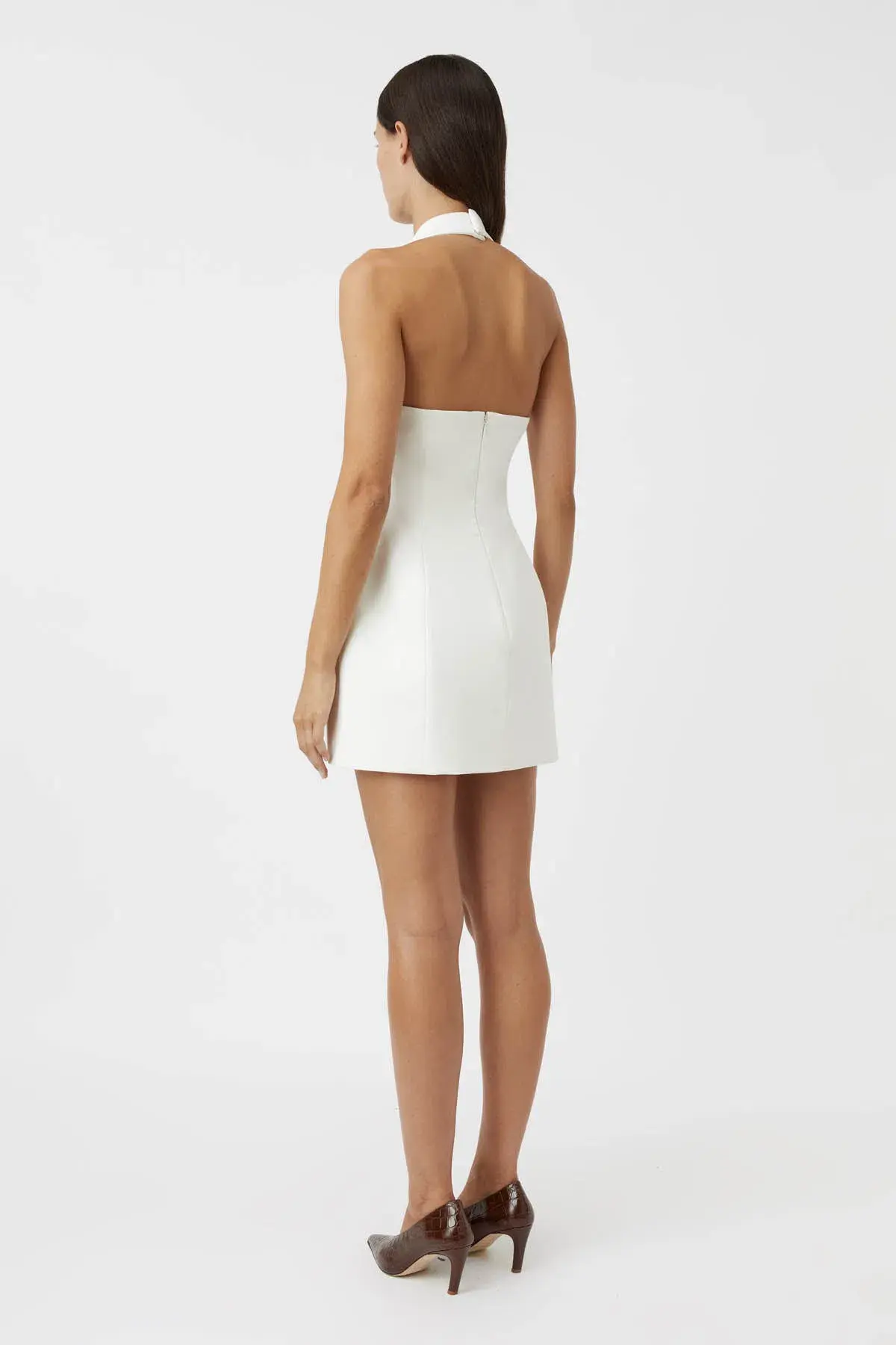 Camilla and Marc Petra Mini Dress in White Size 8 - Image 2