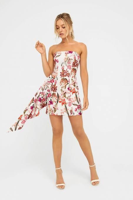 Sheike In Bloom Mini Dress - Image 1