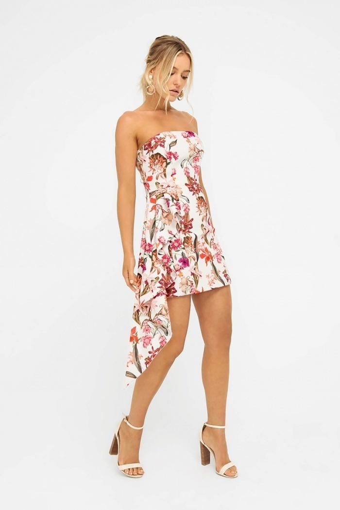 Sheike In Bloom Mini Dress - Image 3