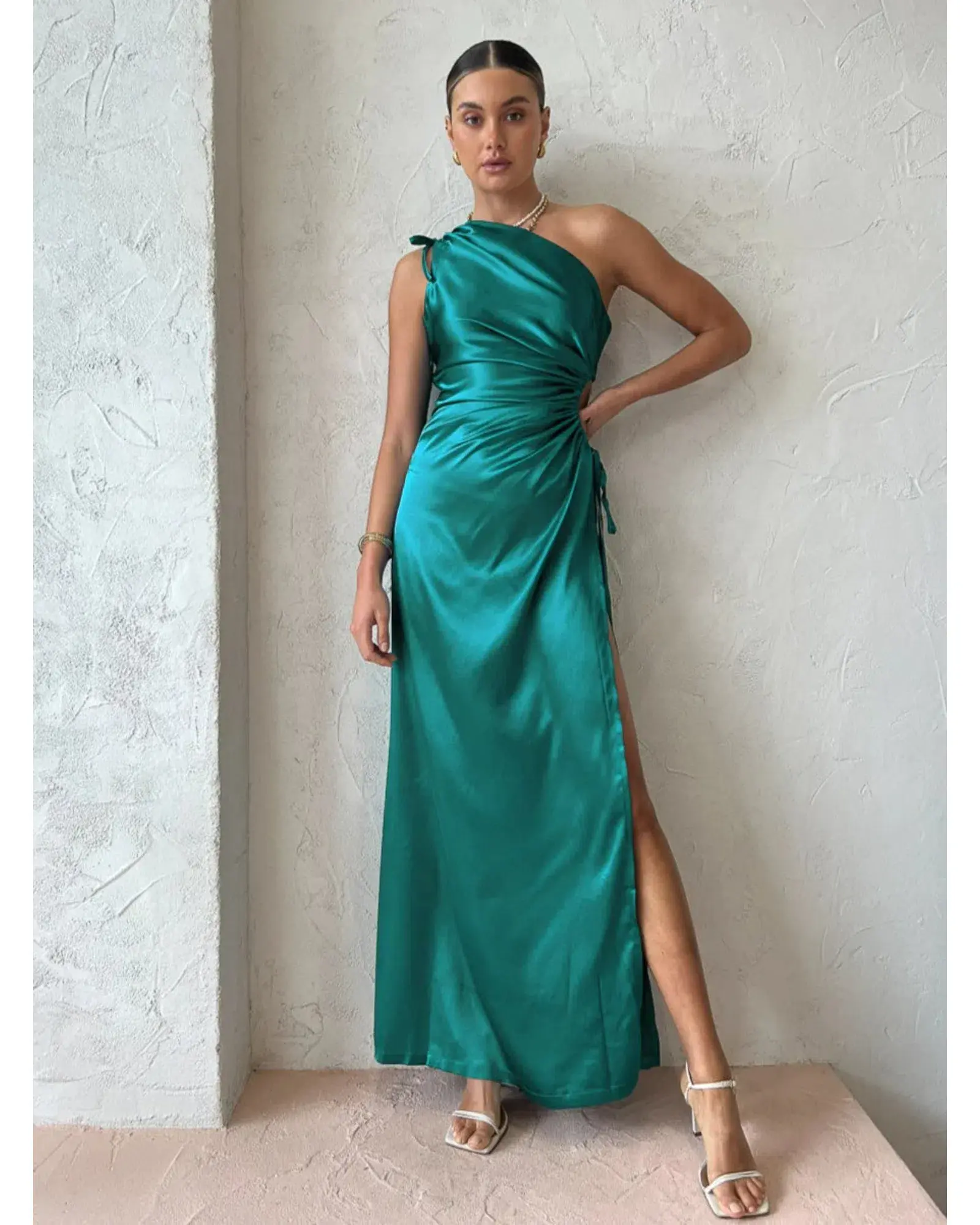 Sonya Moda Nour Emerald Maxi Dress Green Size AU 10 - Image 1