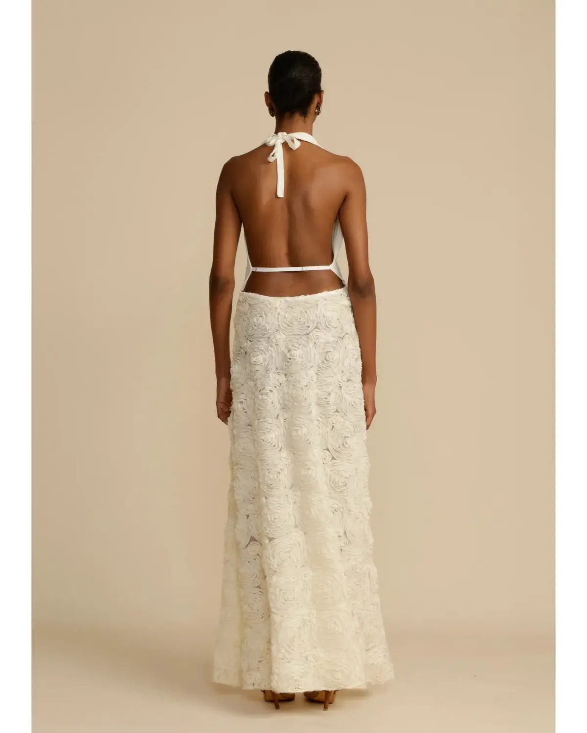 Arcina Ori Adrianna Dress Ivory Size AU 8 - Image 3