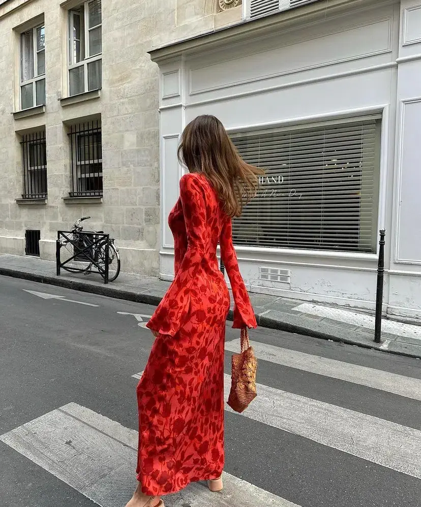 Realisation Par The Gia Dress in Havana Size XXL / AU 16 for rent on The Volte - main image