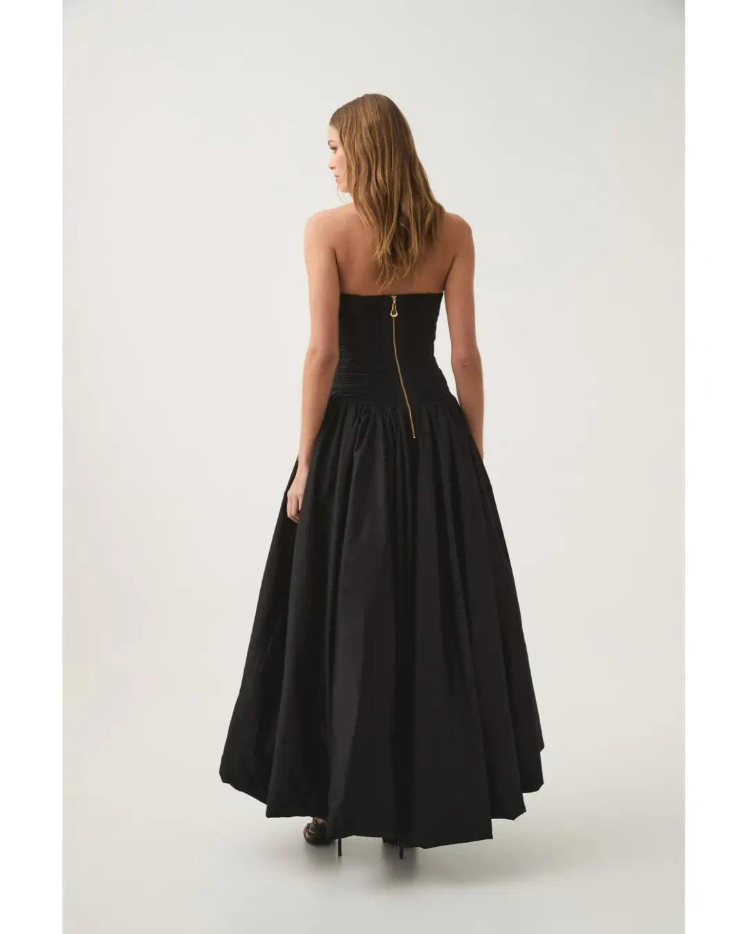 Aje Spatial Maxi Dress In Black Size AU 10 for rent on The Volte - main image
