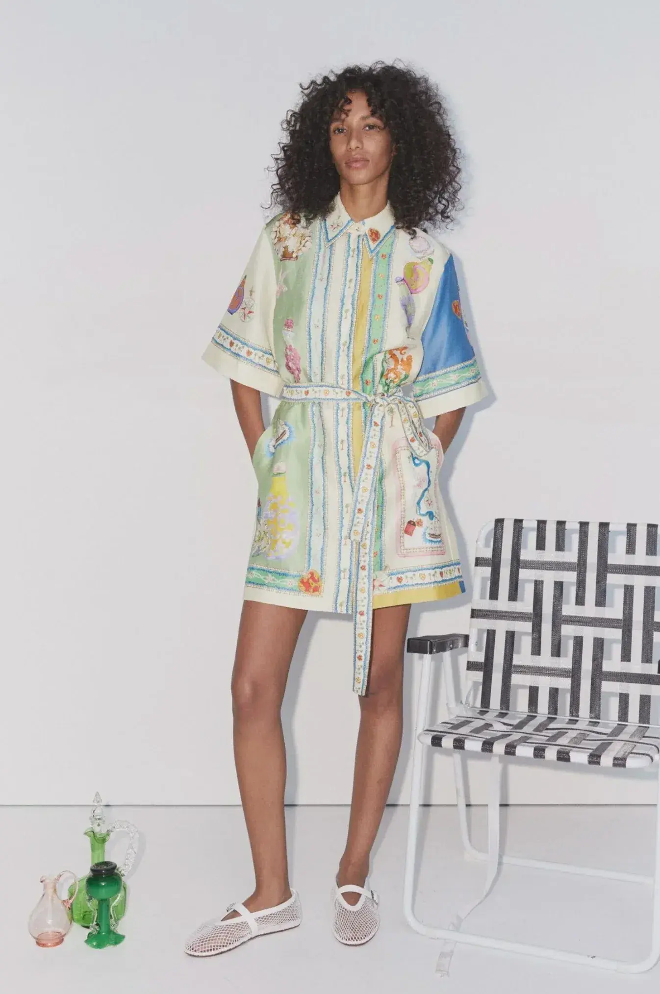 Alemais Elixir Mini Dress Multi Size 12  - Image 1