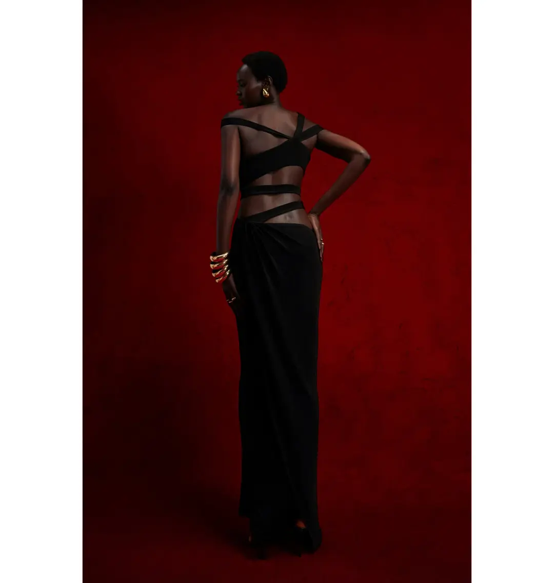 Khanums Kiyren Dress Black Size AU 6 for rent on The Volte - main image