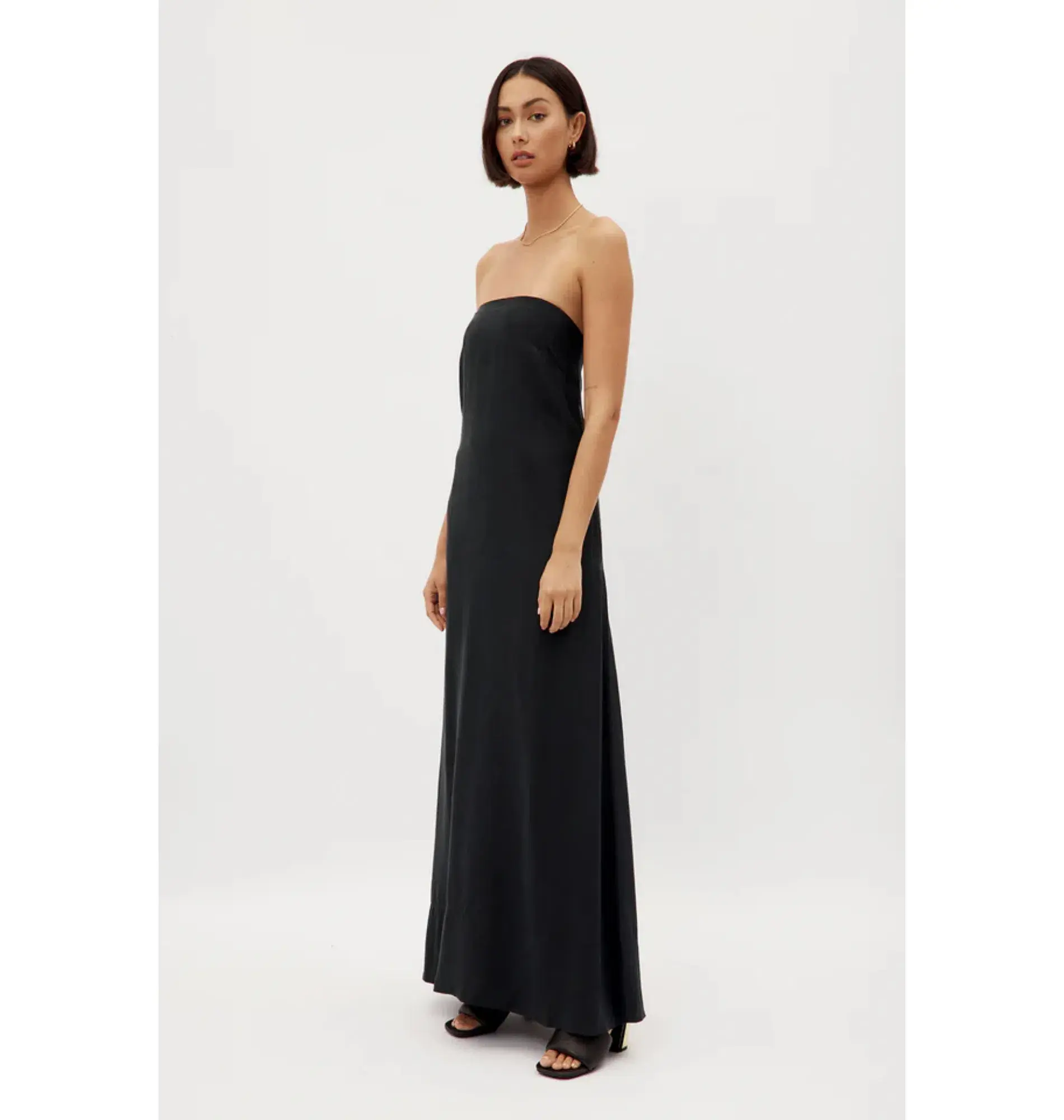 Ginger & Smart Cursive Gown Black Size AU 14 - Image 3