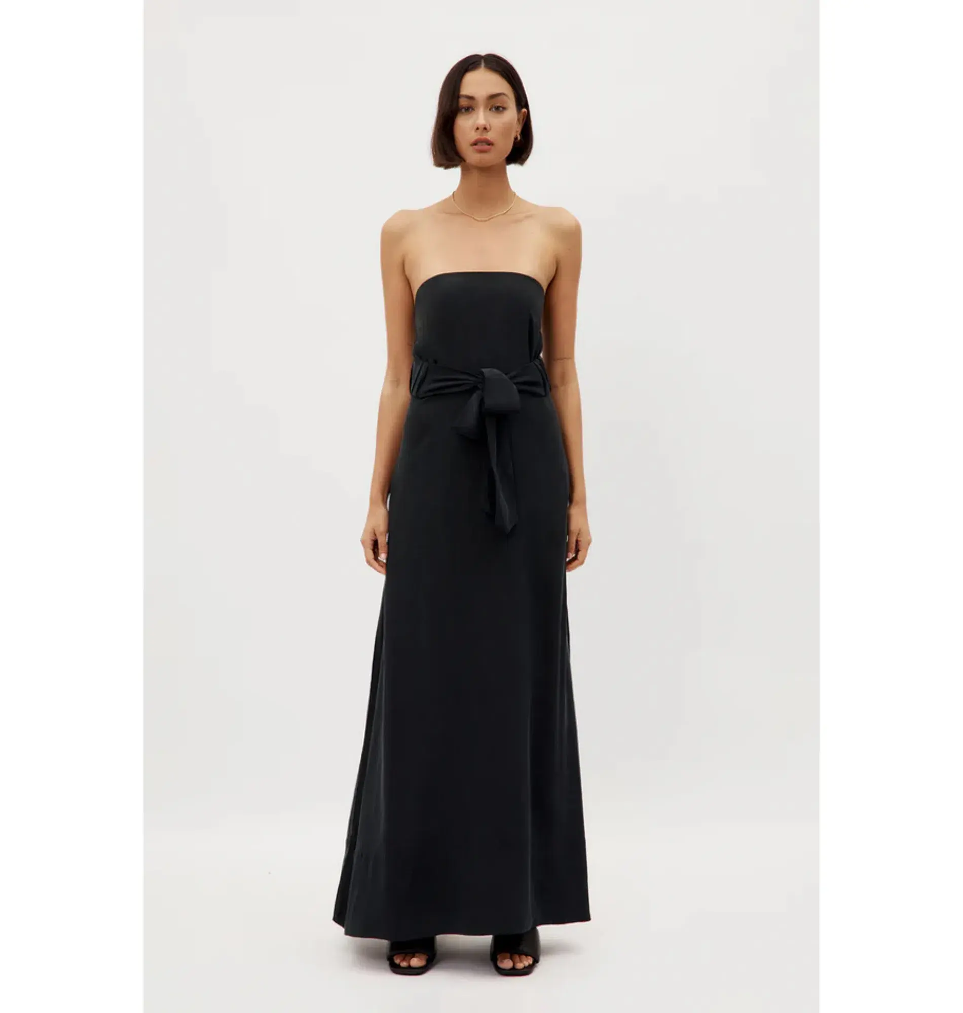 Ginger & Smart Cursive Gown Black Size AU 14 - Image 2