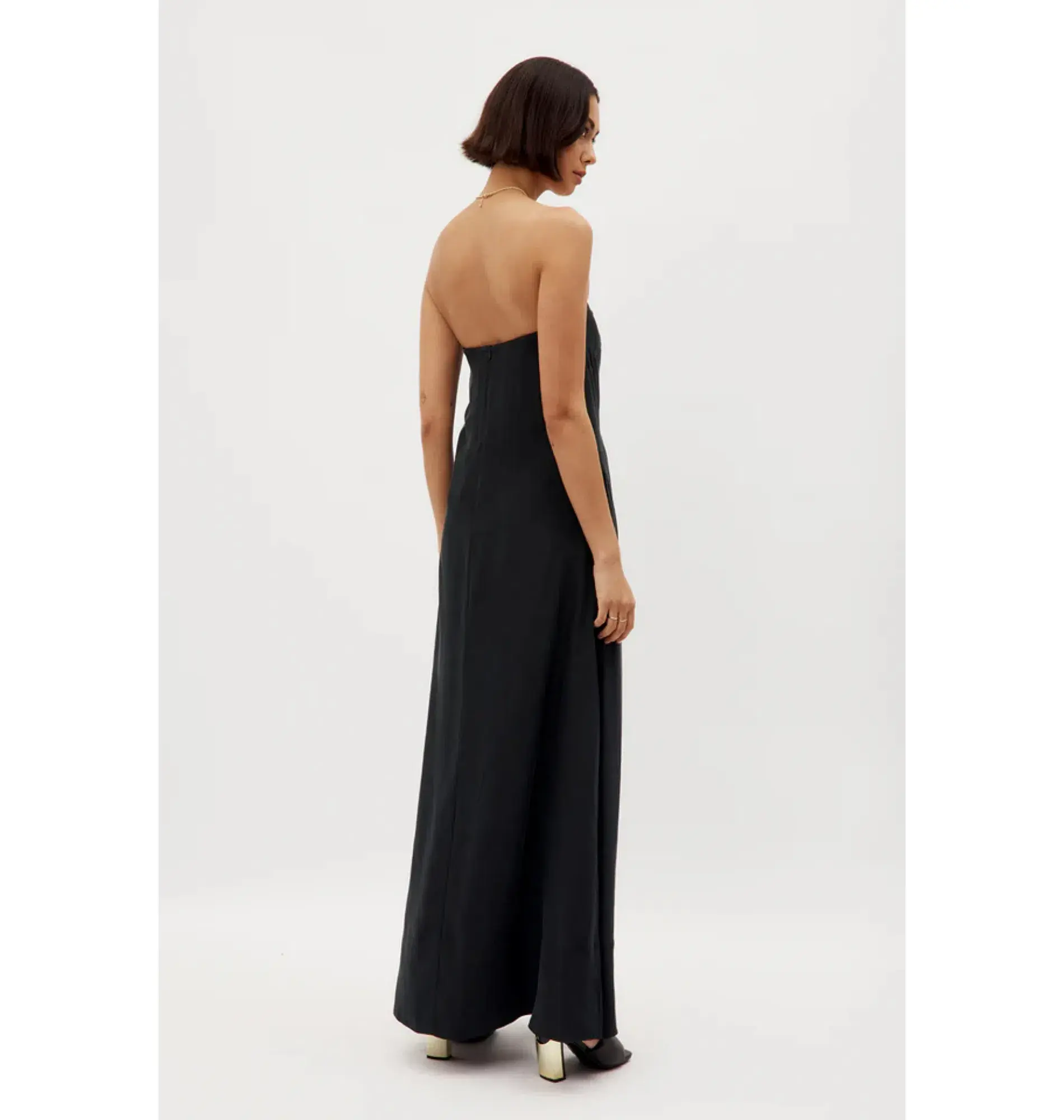 Ginger & Smart Cursive Gown Black Size AU 14 - Image 5