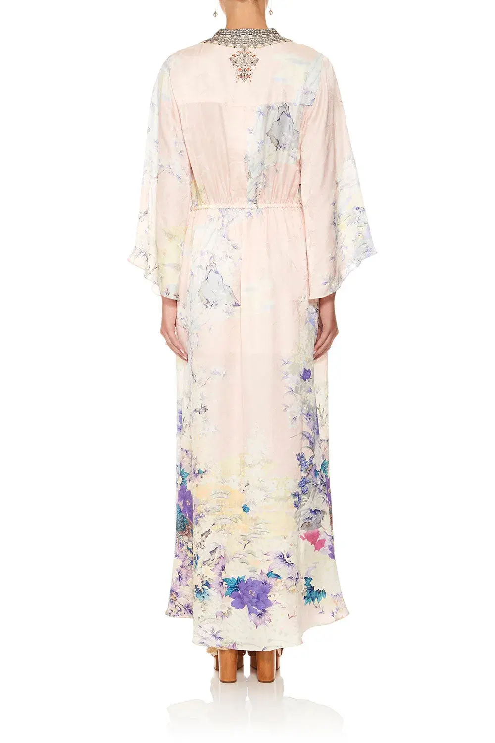 Camilla Drawstring Button Up Dress Harajaku Heiress Size 6 - Image 2