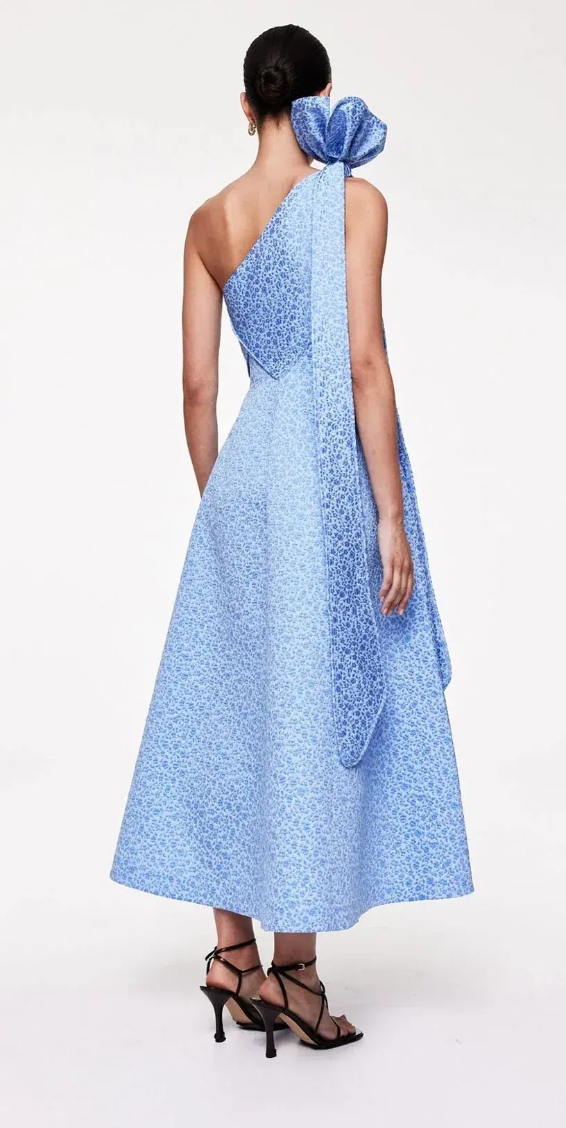 Rachel Gilbert Malea Dress Blue Size 1 - Image 2