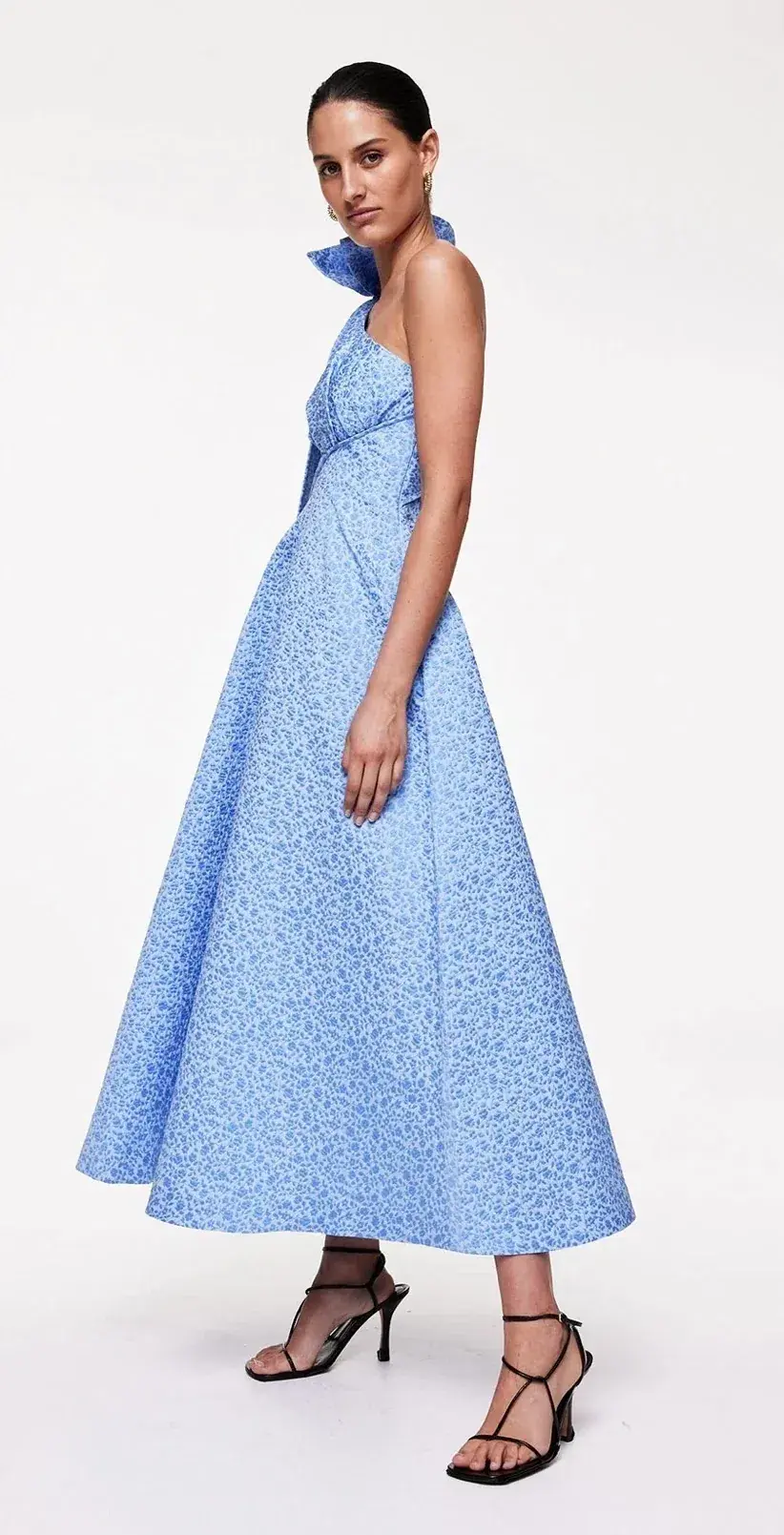 Rachel Gilbert Malea Dress Blue Size 1 - Image 5
