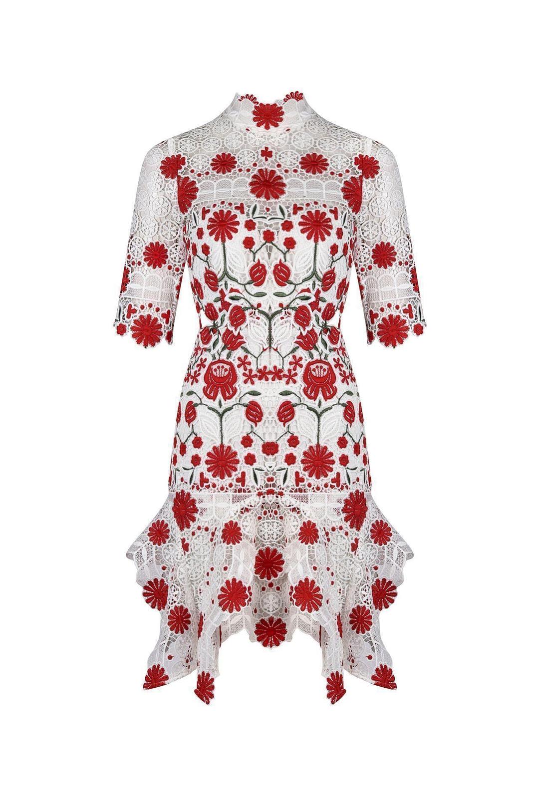 Thurley English Rose Dress Size 8  for rent on The Volte - main image