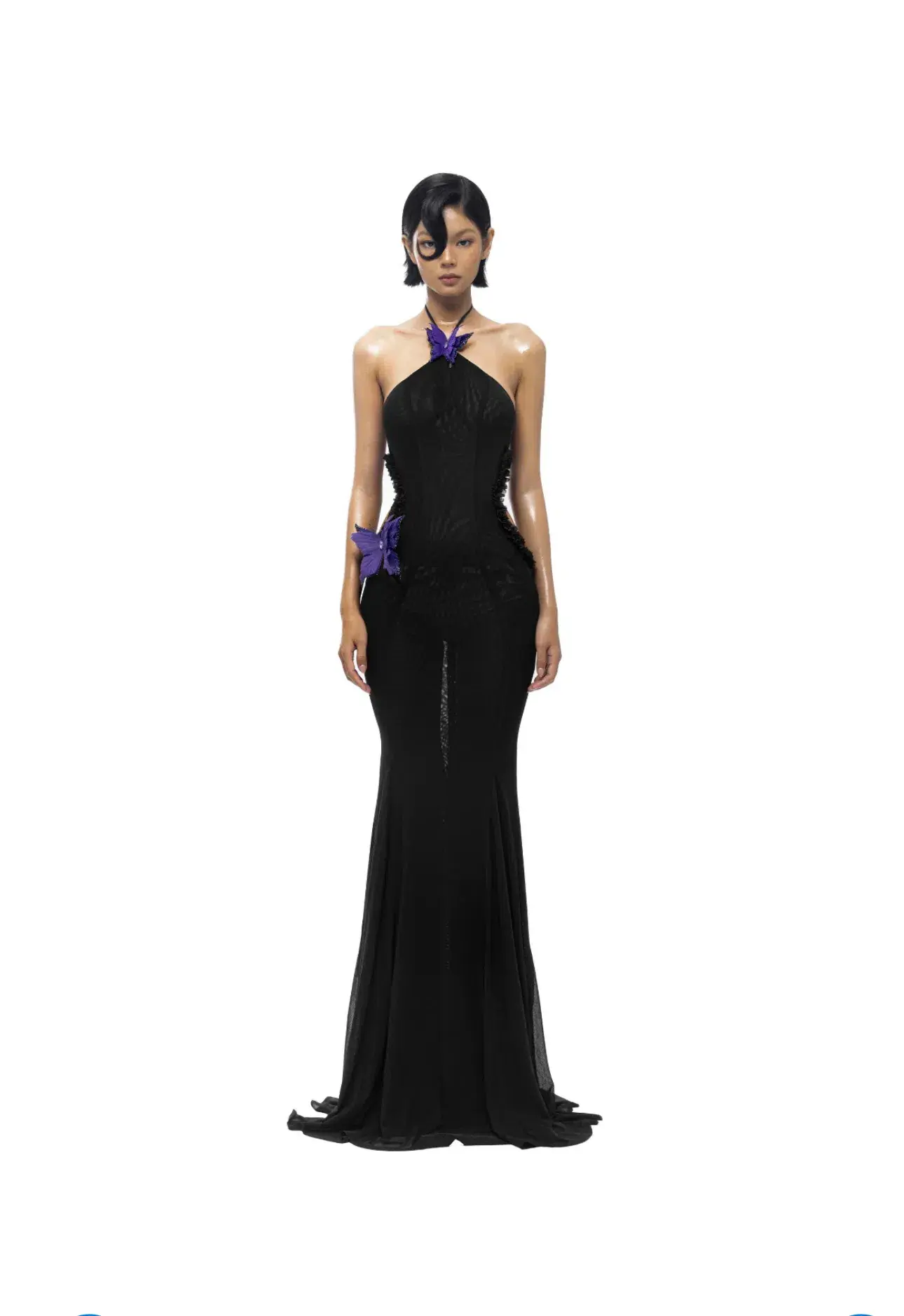Huelly Rose Darya Dress Black Size S / AU 8 - Image 1