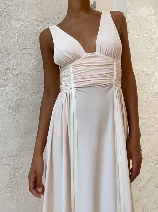Bec & Bridge Gwen Maxi Dress in Shell Size AU 10 - Image 5
