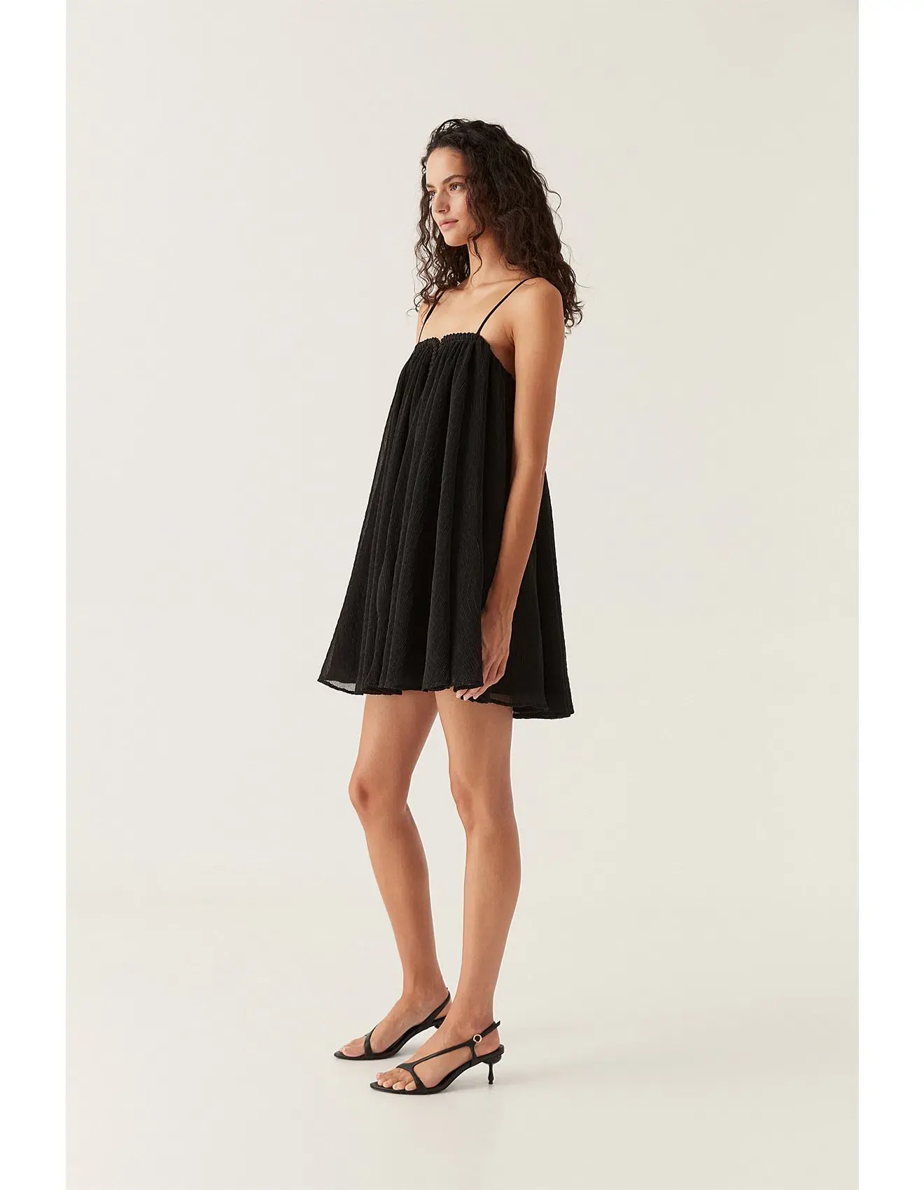 Aje Filigree Sweetheart Mini Dress Black Size 8 - Image 4