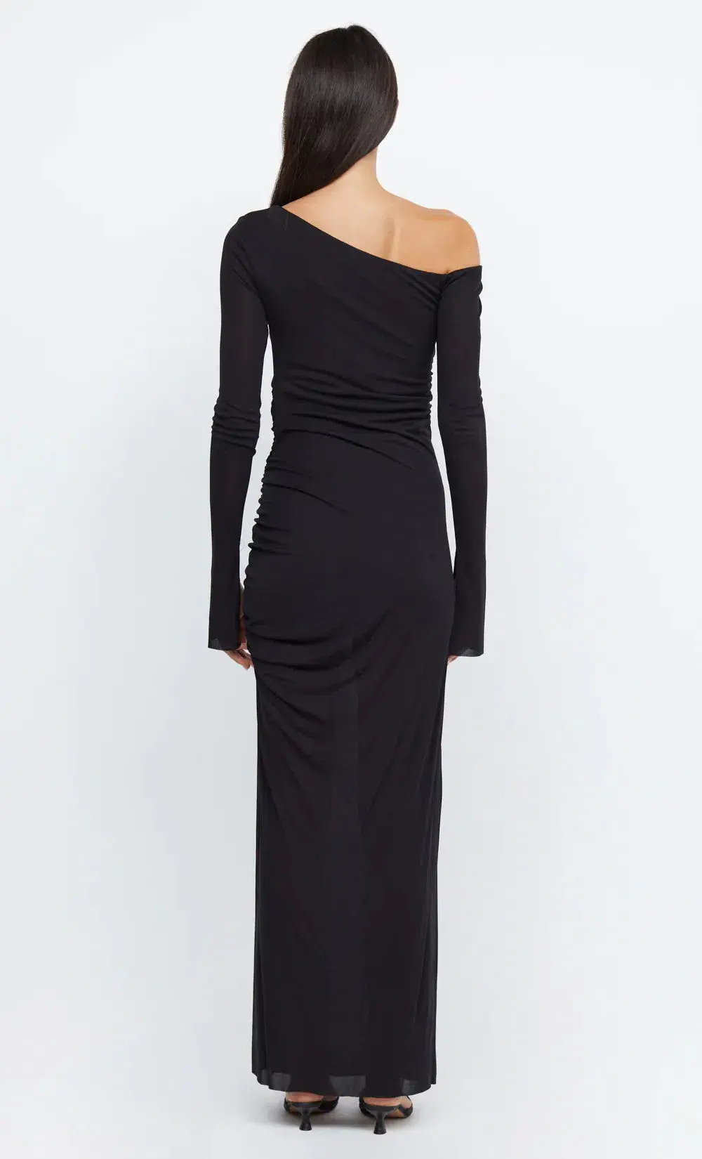Bec & Bridge Monette Asym Long Sleeve Maxi Dress Black Size 6 - Image 2