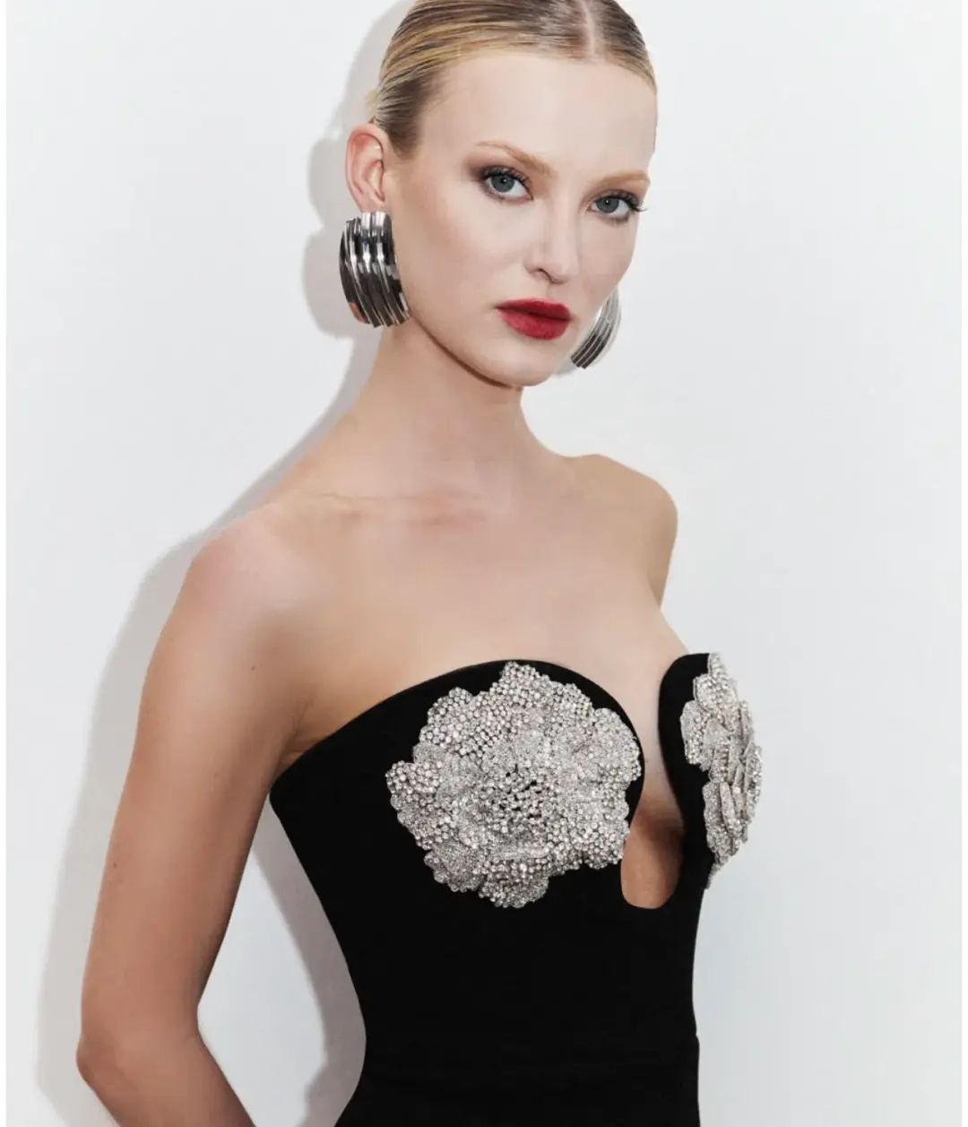 Rebecca Vallance Sachiel Mini Dress Black Size 8 for rent on The Volte - main image