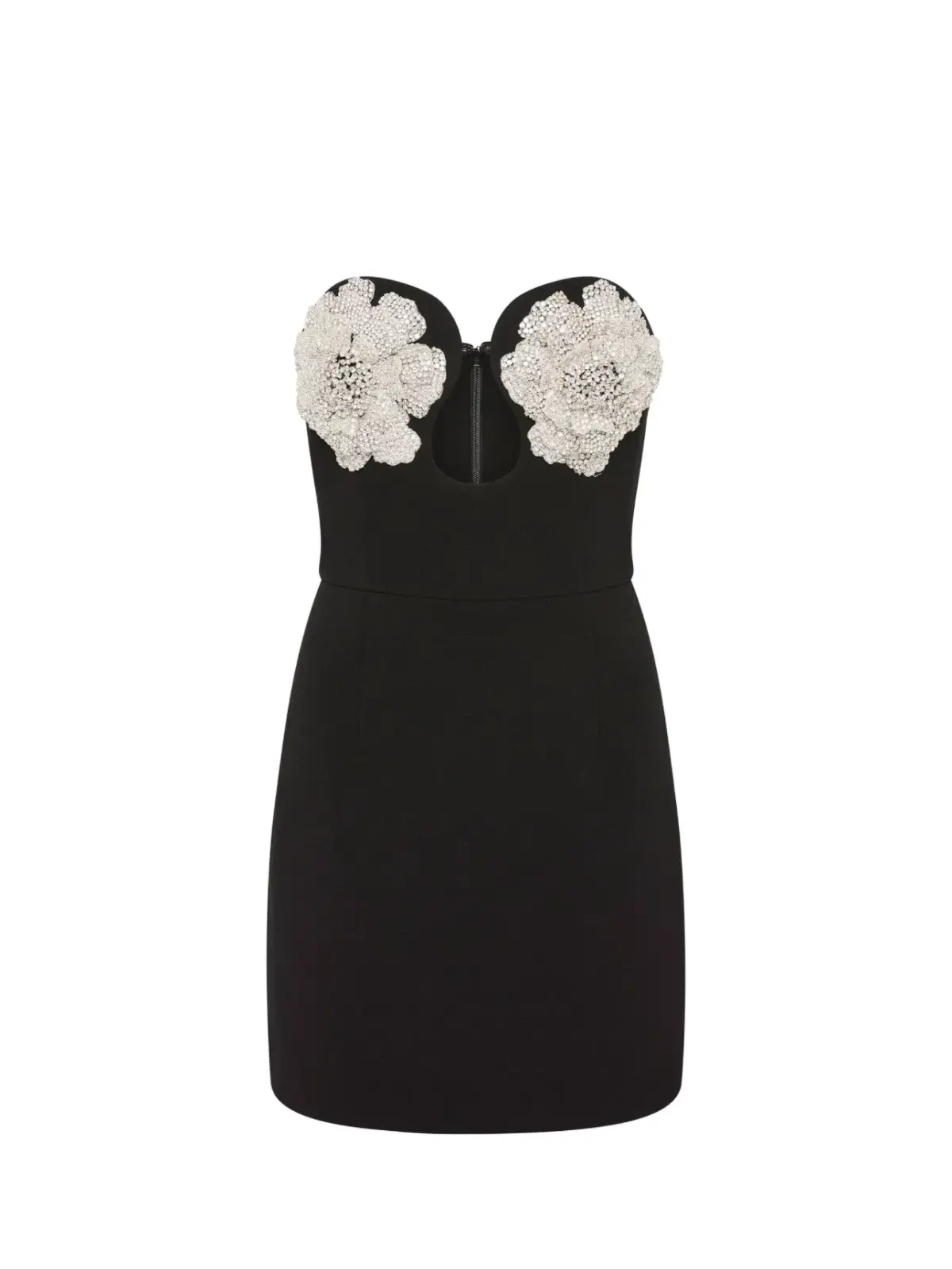 Rebecca Vallance Sachiel Mini Dress Black Size 8 - Image 7