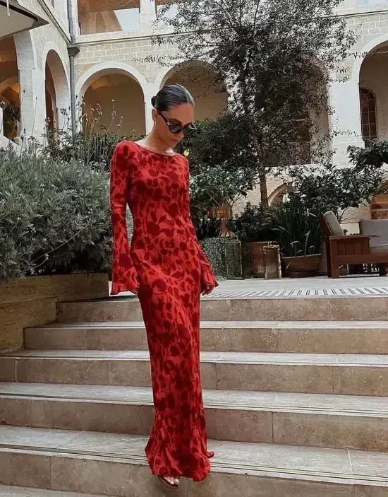 Realisation Par Gia Maxi Dress Havana Size 10 - Image 2