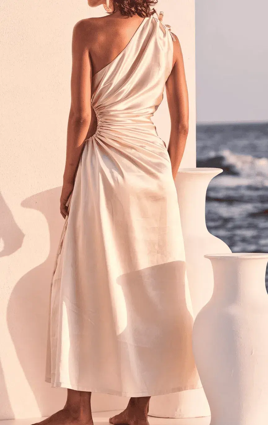 SONYA MODA NOUR MAXI DRESS OCEAN PEARL SIZE 8 - Image 3