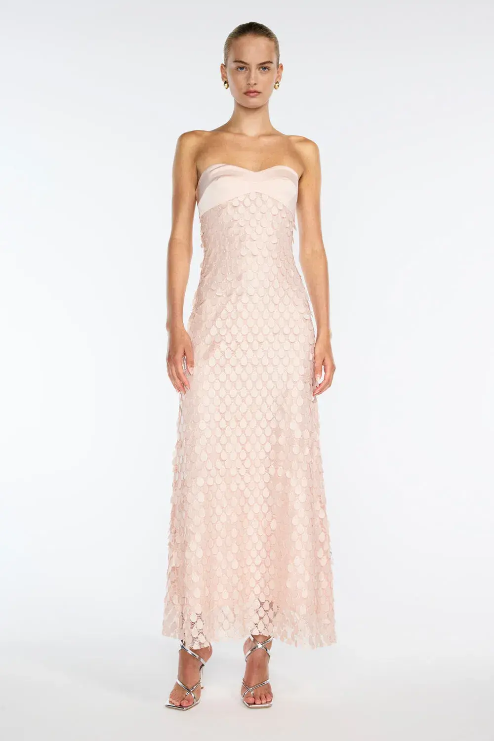 Manning Cartell Supreme Extreme Balconette Dress Rosewater Size 8 for rent on The Volte - main image