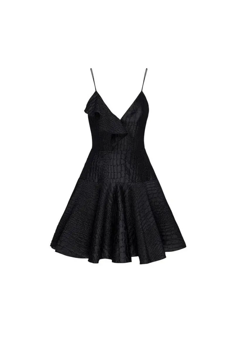 Alex Perry La Row Dress Black Size 8 - Image 3