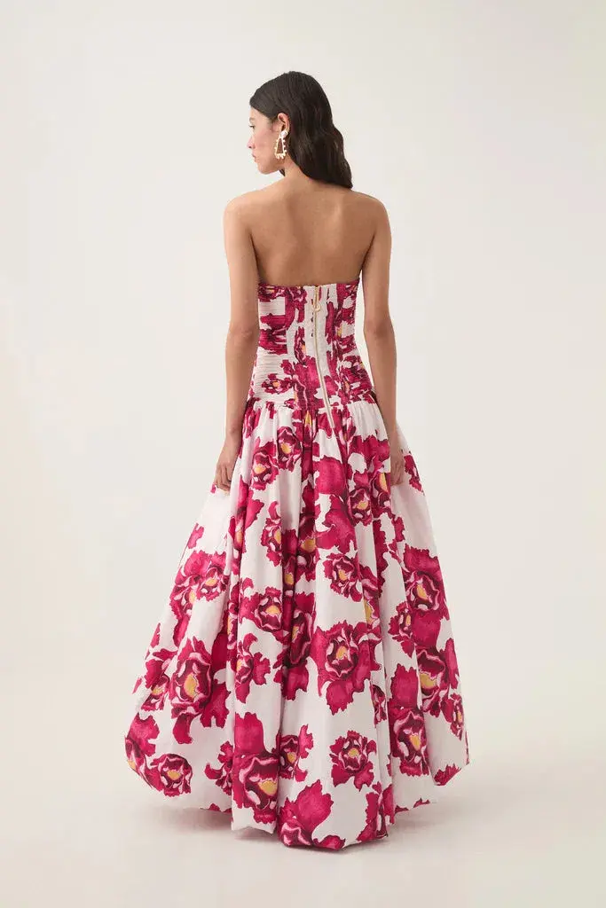 Aje Behold Maxi Dress Boldly Blooming Size 10  - Image 3