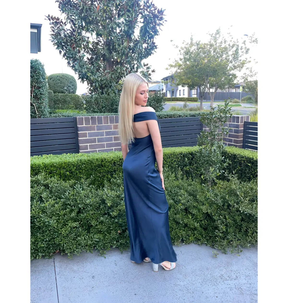 Natalie Rolt Bridget Maxi Dress in Navy Size 1 / AU 8 - Image 4