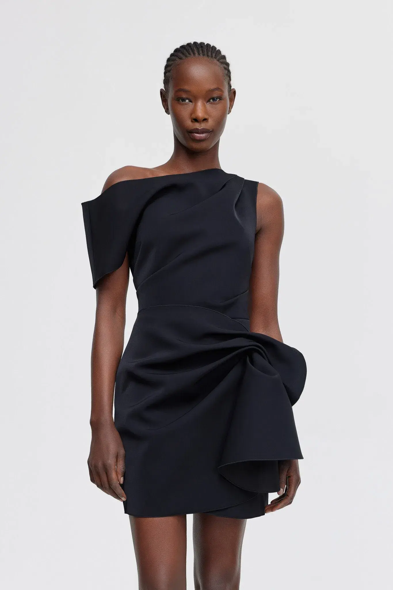 Acler Eddington Mini Dress Black Size 8 - Image 2