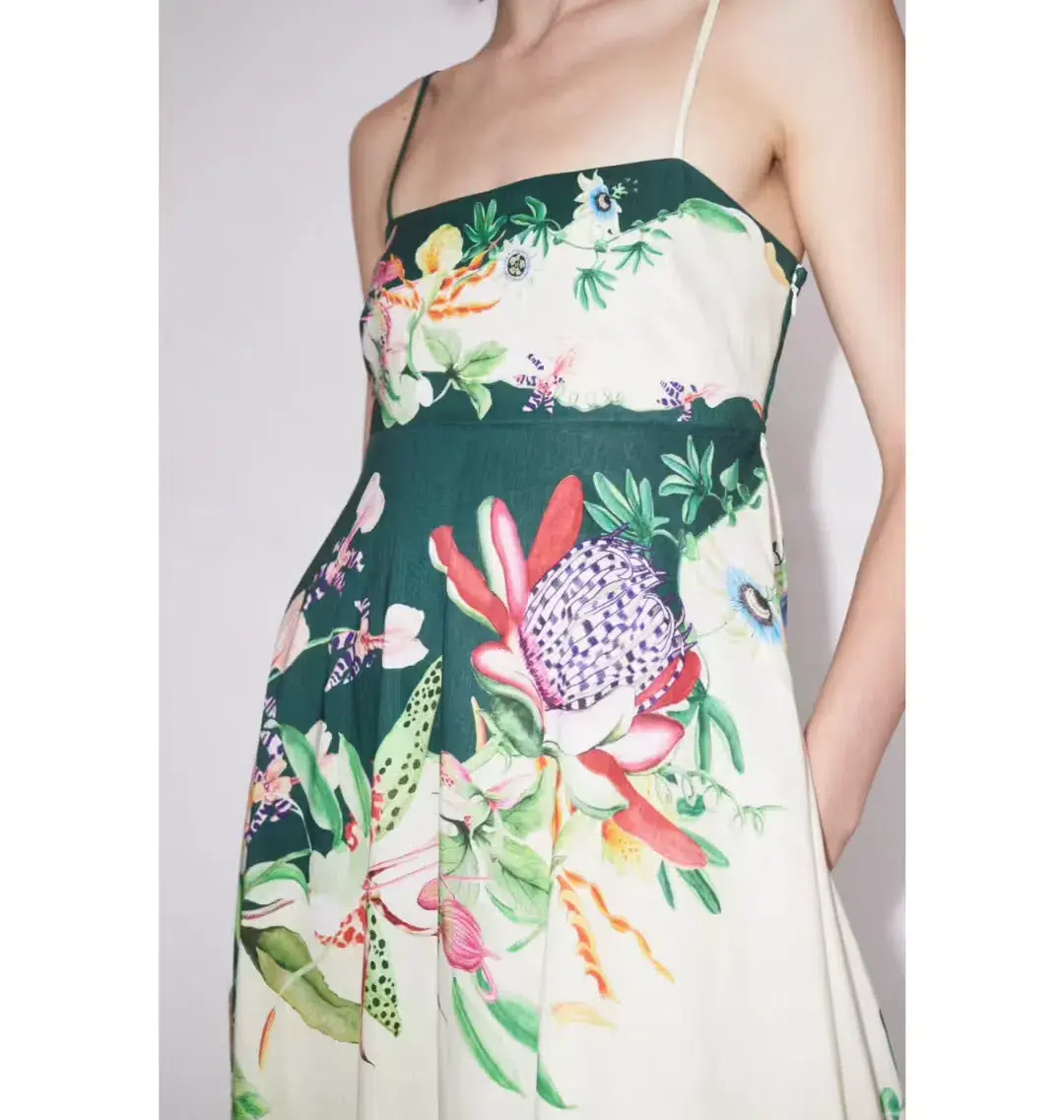Alemais Aggie Sundress Floral Size 8 - Image 2