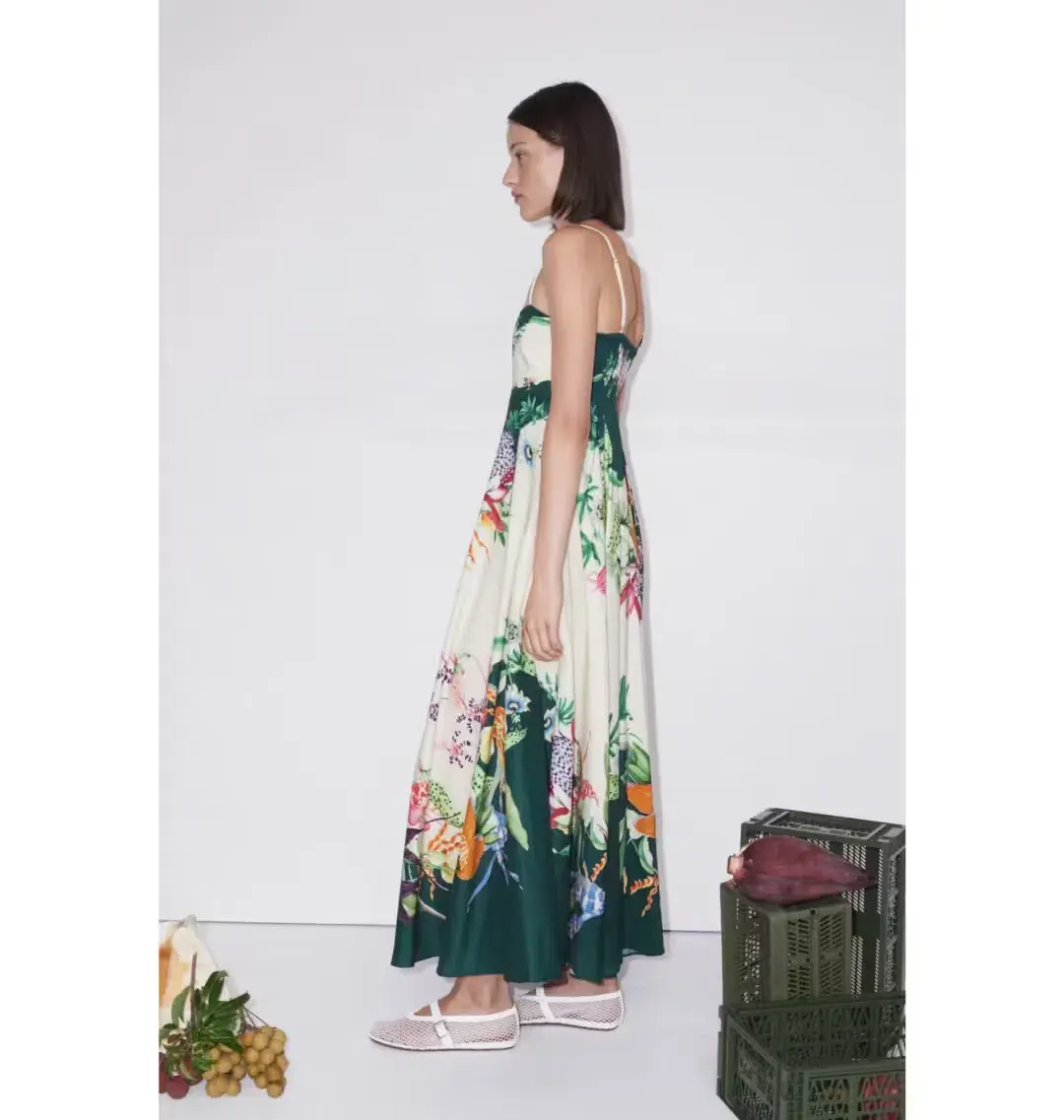 Alemais Aggie Sundress Floral Size 8 - Image 4