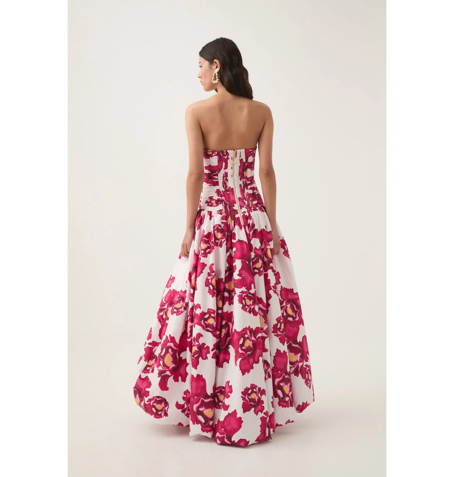 Aje Behold Maxi Dress Boldly Blooming Size AU 8  - Image 4
