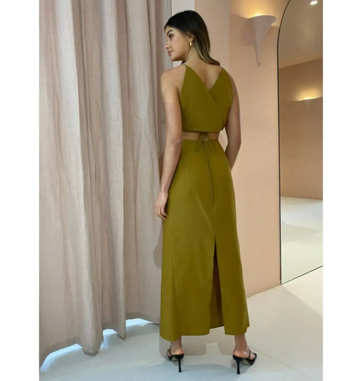 One Fell Swoop Cult Dress in Terra Nova Size AU 12 - Image 3
