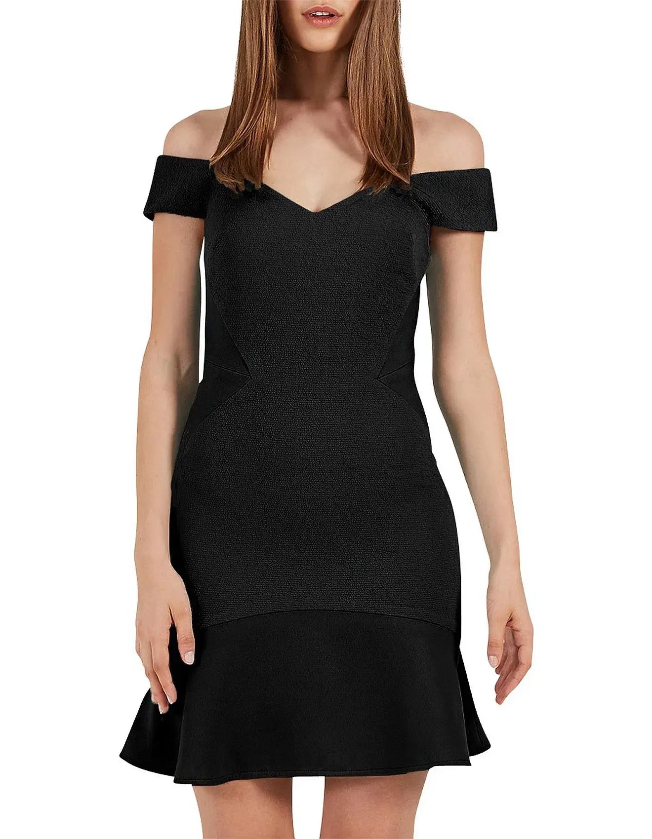 Rebecca Vallance Anise Mini Dress Black Size 6 - Image 1