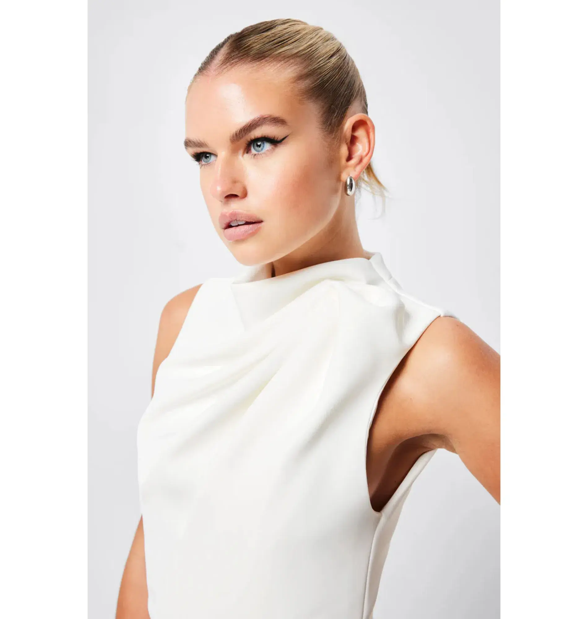Mossman Cosmic Dress White Size AU 16 - Image 2