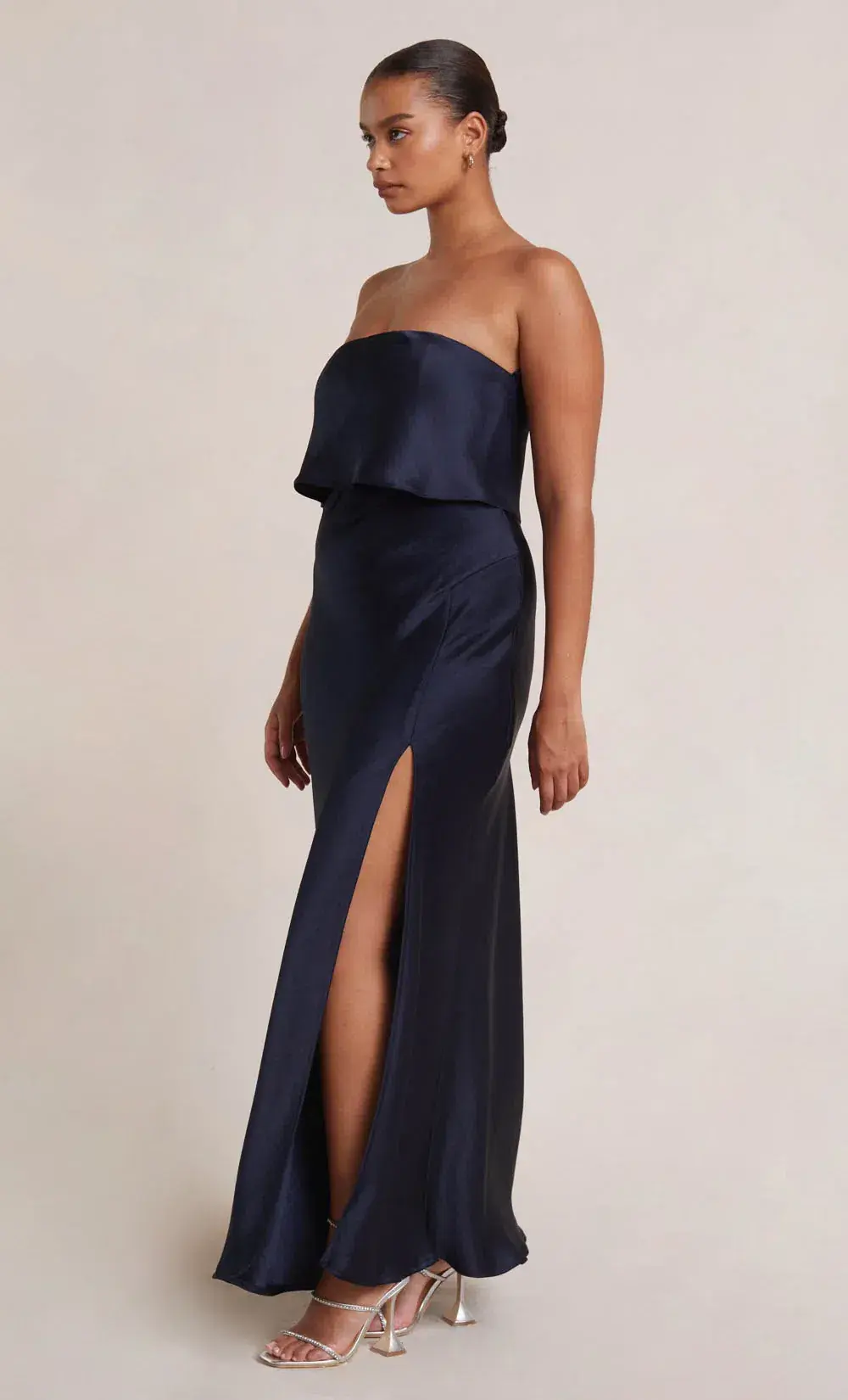 Bec & Bridge The Dreamer Overlay Dress Navy Size 12 - Image 2