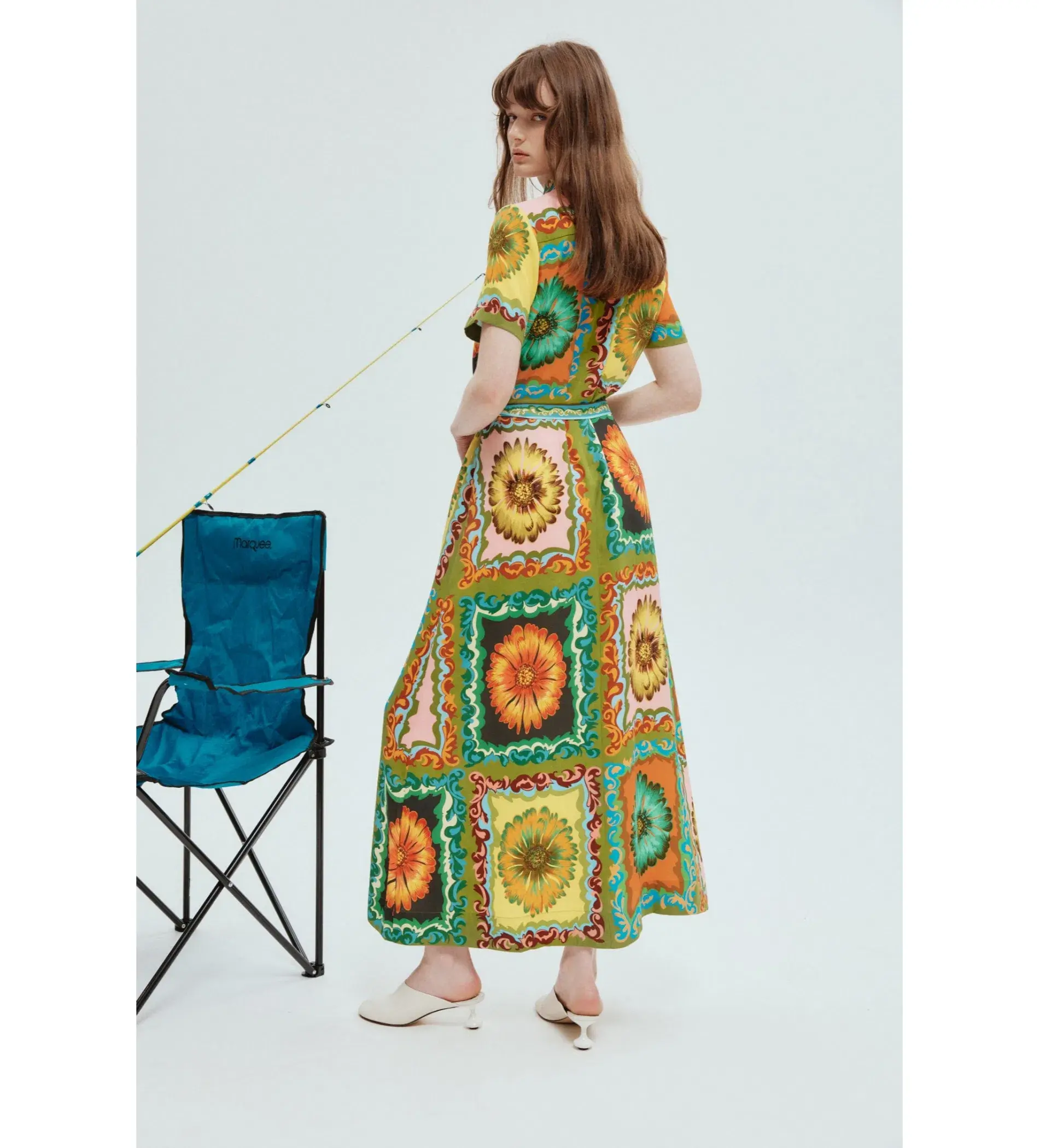 Alemais Disco Daisy Shirtdress Multi Size 16 - Image 2