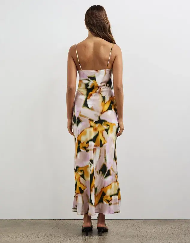 Lover Inola Midi Dress Chaya Print Size 8 - Image 3