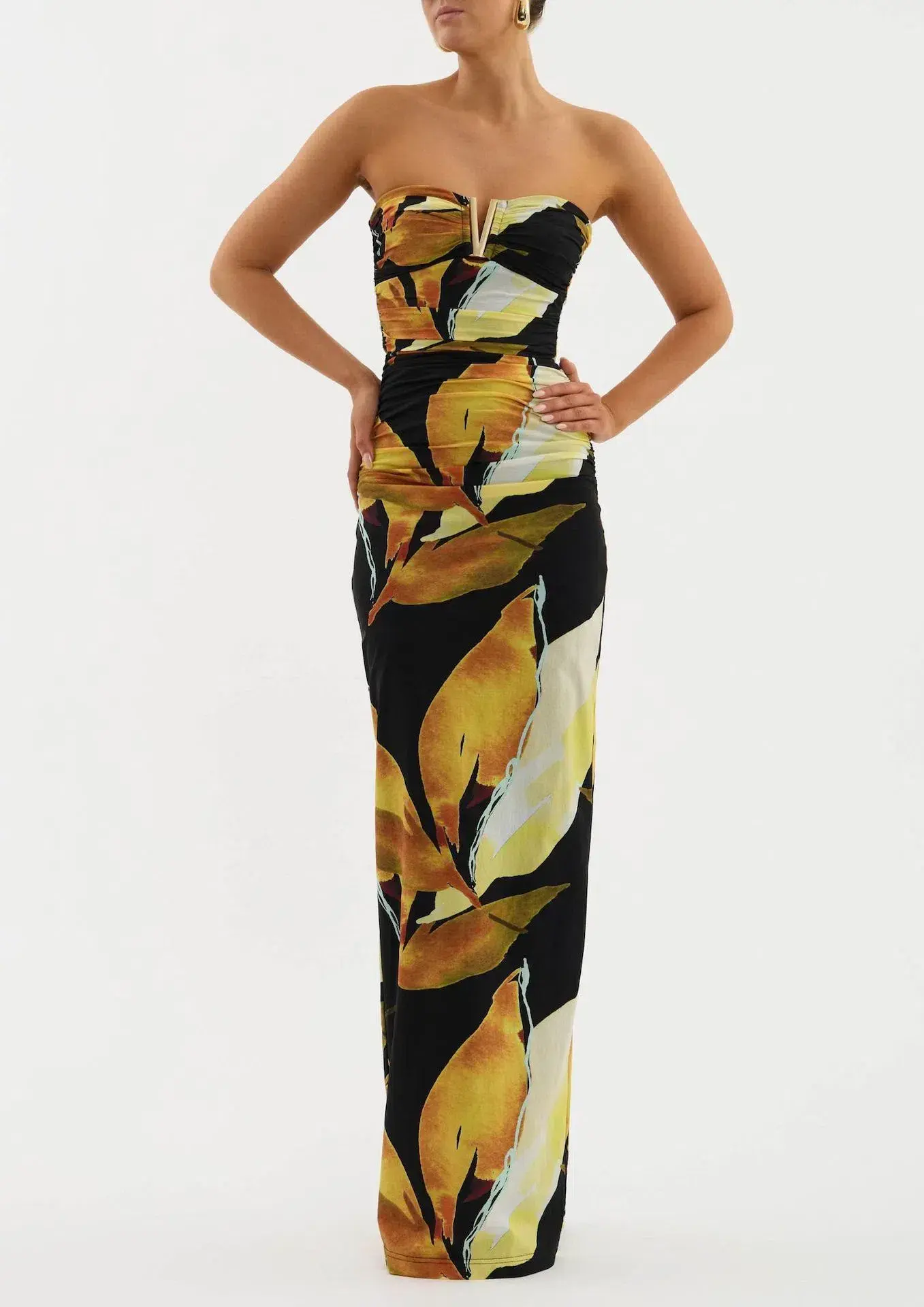 Rebecca Vallance Petals of Paradise Gown Floral Size 10 - Image 1